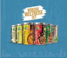 Load image into Gallery viewer, Gewürze Set 6er Pack Würzige Weltreise Set
