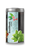 Basilikum wird für Pesto, Salate, Pastagerichte und Pasta-Soßen, für Tomatensuppe und Pizza genommen. Auch an Sommergemüse, für Ratatouille, zu Fisch, Meeresfrüchten und Geflügel ist Basilikum bestens zu empfehlen.