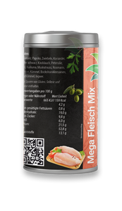 Mega Fleisch Mix Gewürzmischung für alle Fleischarten und Geflügel