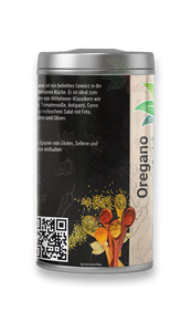 Oregano ist ein beliebtes Gewürz in der mediterranen Küche. Er ist ideal zum Würzen von Mittelmeer-Klassikern wie Pizza, Tomatensoße, Antipasti, Gyros oder griechischem Salat mit Feta, Tomaten und Oliven.