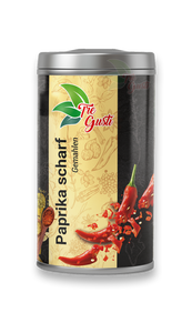 Paprika Scharf passt hervorragend zu warmen und kalten Gerichten wie Suppen, Soßen, Salaten, Gulaschgerichten, mexikanischen Speisen und zu allen Arten von Geflügel, Fisch und Fleischgerichten.