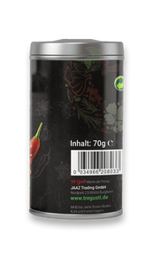 Paprika Scharf passt hervorragend zu warmen und kalten Gerichten wie Suppen, Soßen, Salaten, Gulaschgerichten, mexikanischen Speisen und zu allen Arten von Geflügel, Fisch und Fleischgerichten.