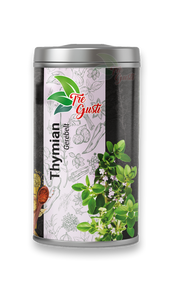 Der würzige Geschmack des Thymians passt ideal zu Knoblauch, Oliven, Auberginen, Tomaten, Paprika und Zucchini. Thymian passt außerdem hervorragend zu Lamm, Geflügel, Rind, Fisch und Meeresfrüchten.
