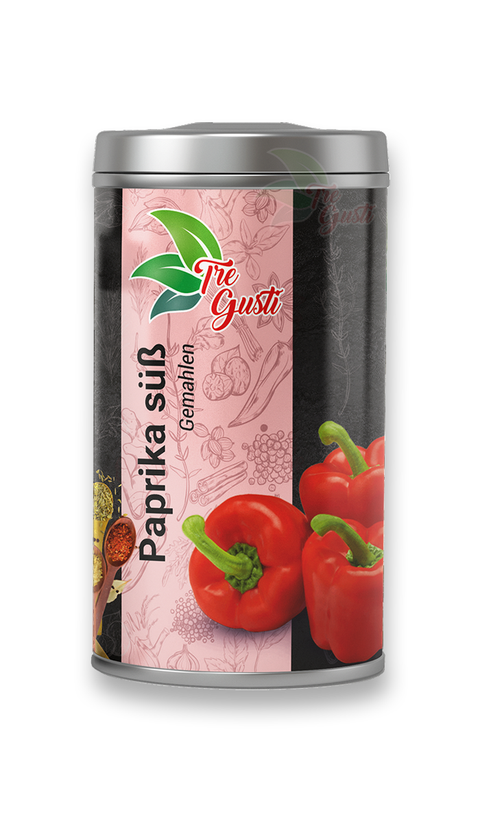 Süßer Paprika passt hervorragend zu warmen und kalten Gerichten wie Suppen, Soßen, Salaten, Gulaschgerichten, mexikanischen Speisen und zu allen Arten von Geflügel, Fisch und Fleischgerichten. Süßer Paprika ist ein fester Bestandteil von Chilipulver, Cajun-Gewürzen und mexikanischer Kräuterpaket.
